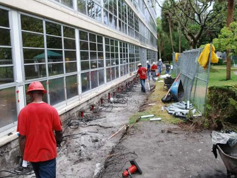 Steel Push Pier Installation Services in Crescent City